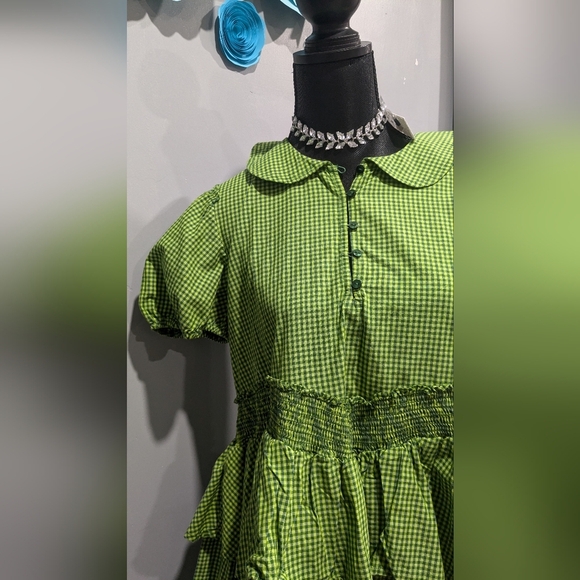 Urban Outfitters Ruffled Mini Babydoll Dress - Picture 4 of 6